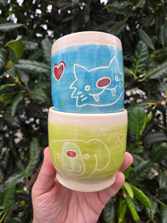 Sweet Critter Cups (Blue Raspberry & Key Lime)