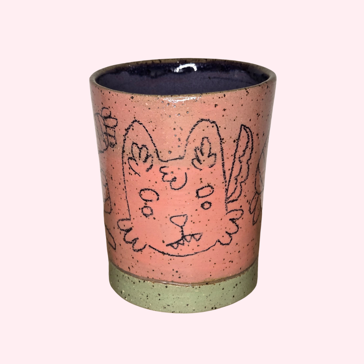 Werewolf & Baphomet Tall Candy Cup