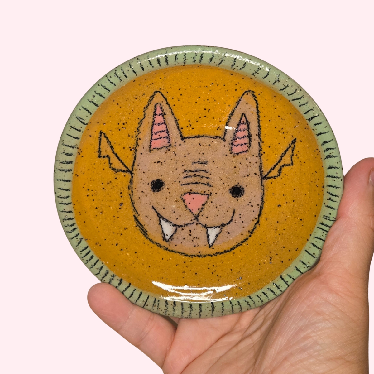 Spooky Cute Bat Spoon Rest