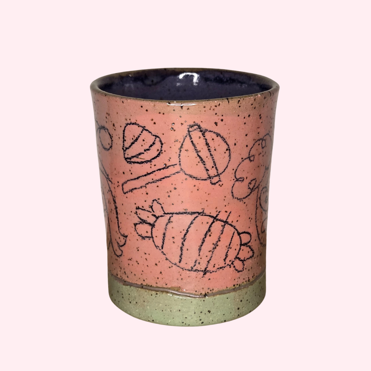 Witch & Clown Tall Candy Cup