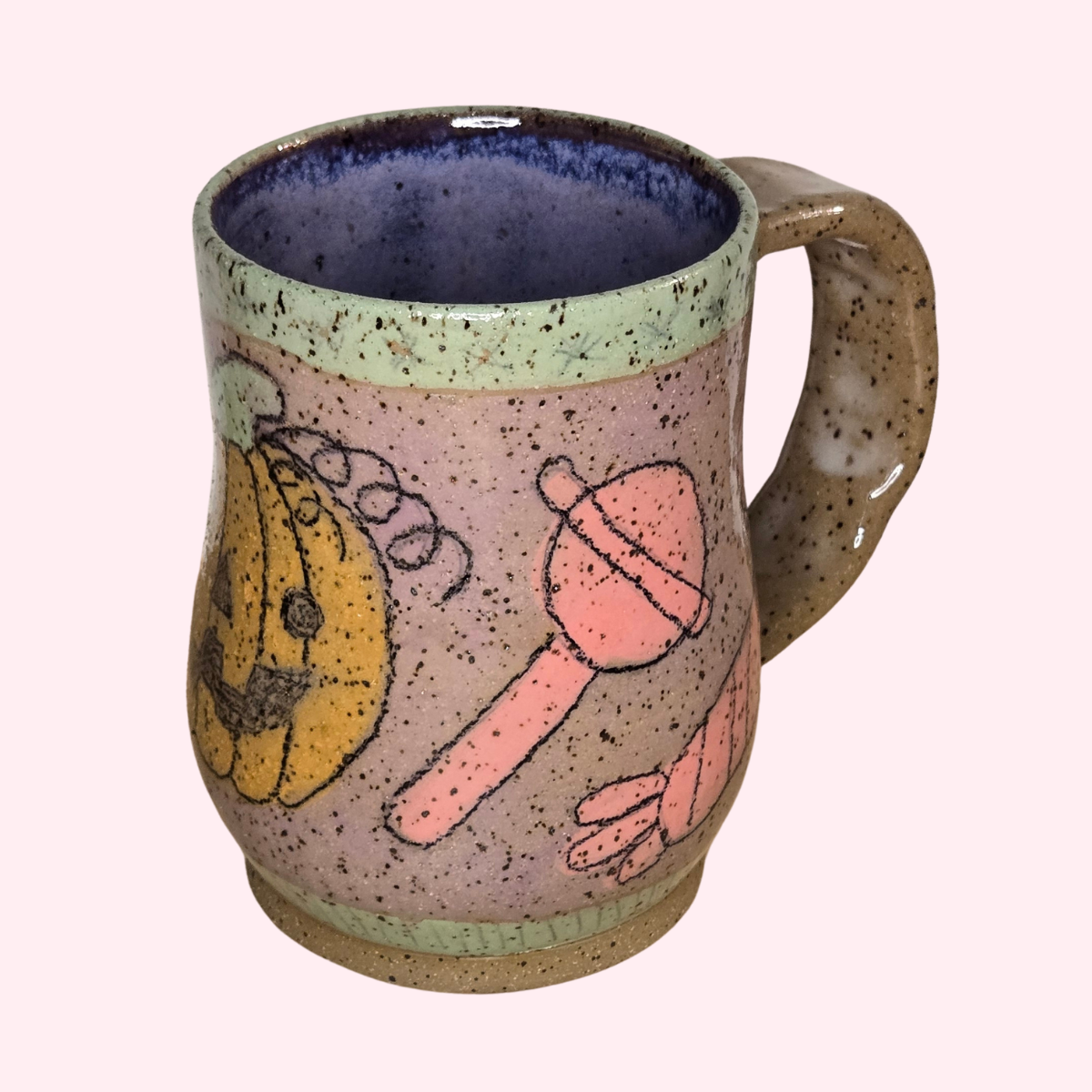 Spooky Cute Jack-O-Lantern Pumpkin Mug