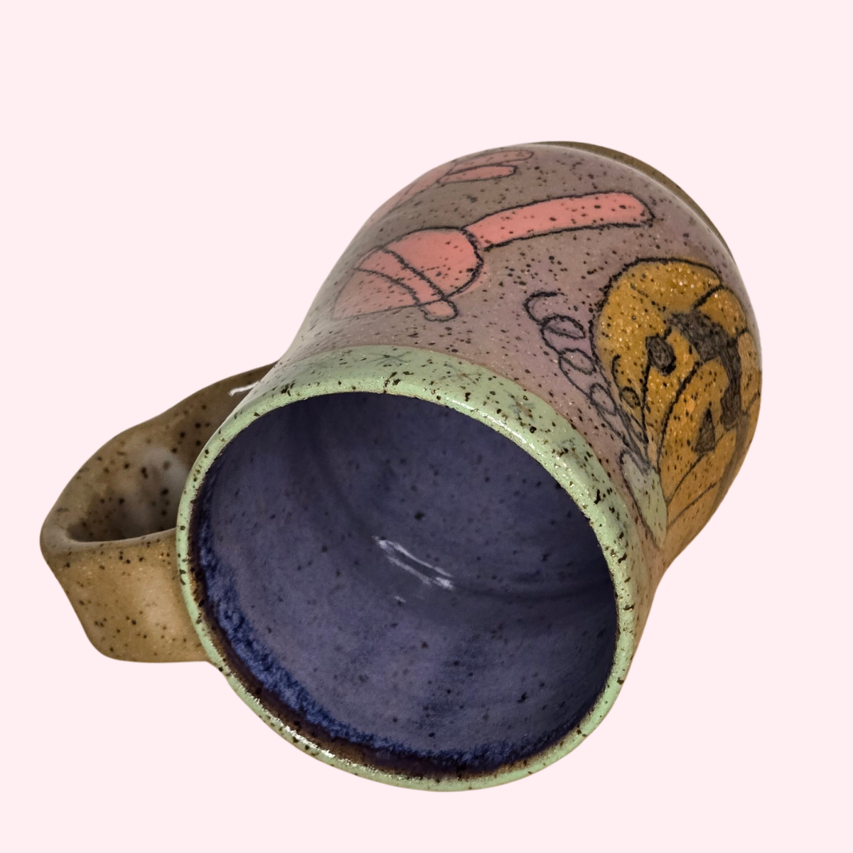 Spooky Cute Jack-O-Lantern Pumpkin Mug