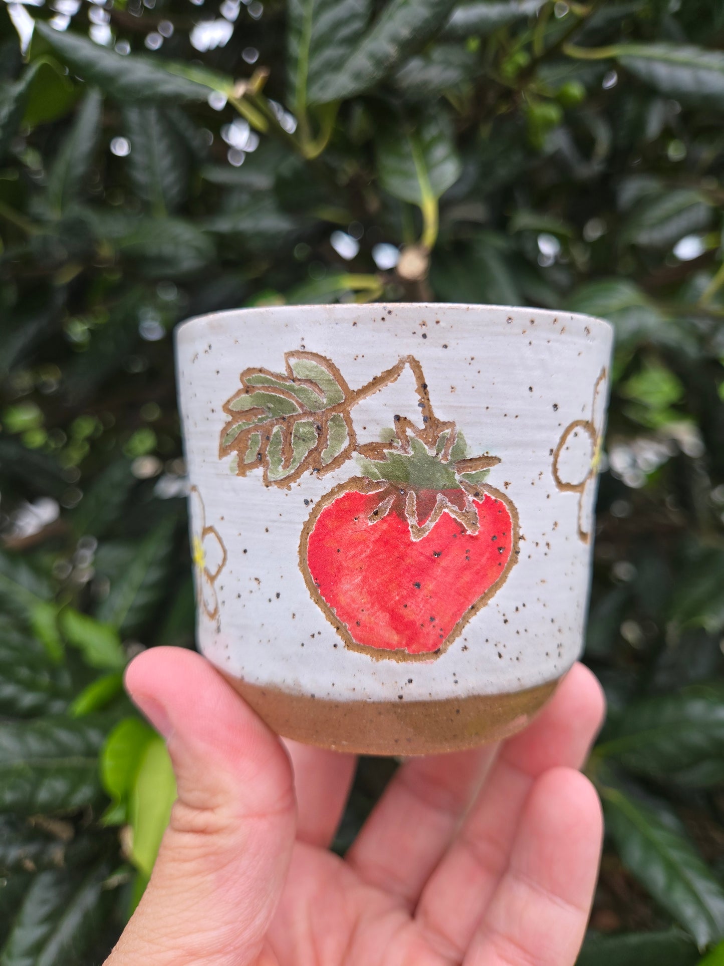 Summer Strawberry Stacking Cups  (Set B)