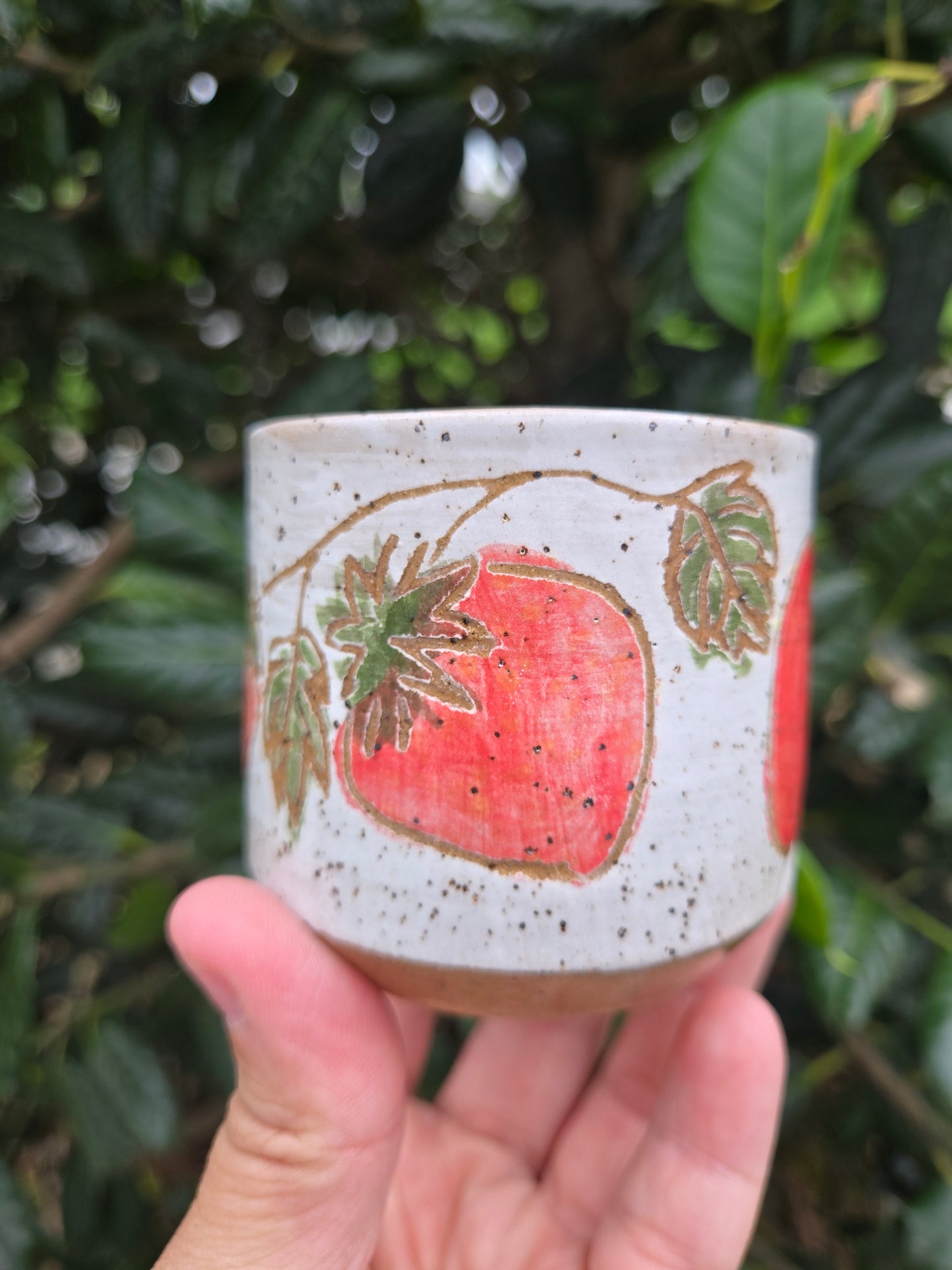 Summer Strawberry Stacking Cups  (Set A)