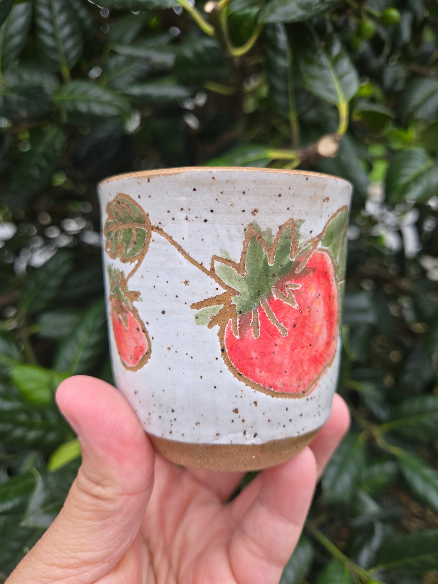 Summer Strawberry Stacking Cups  (Set A)