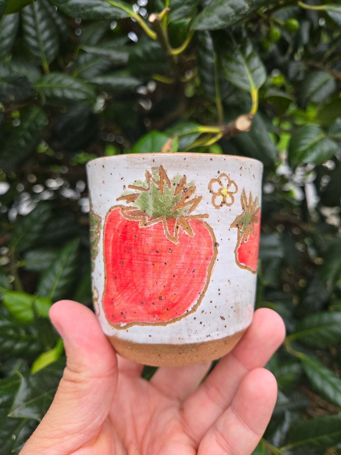 Summer Strawberry Stacking Cups  (Set A)