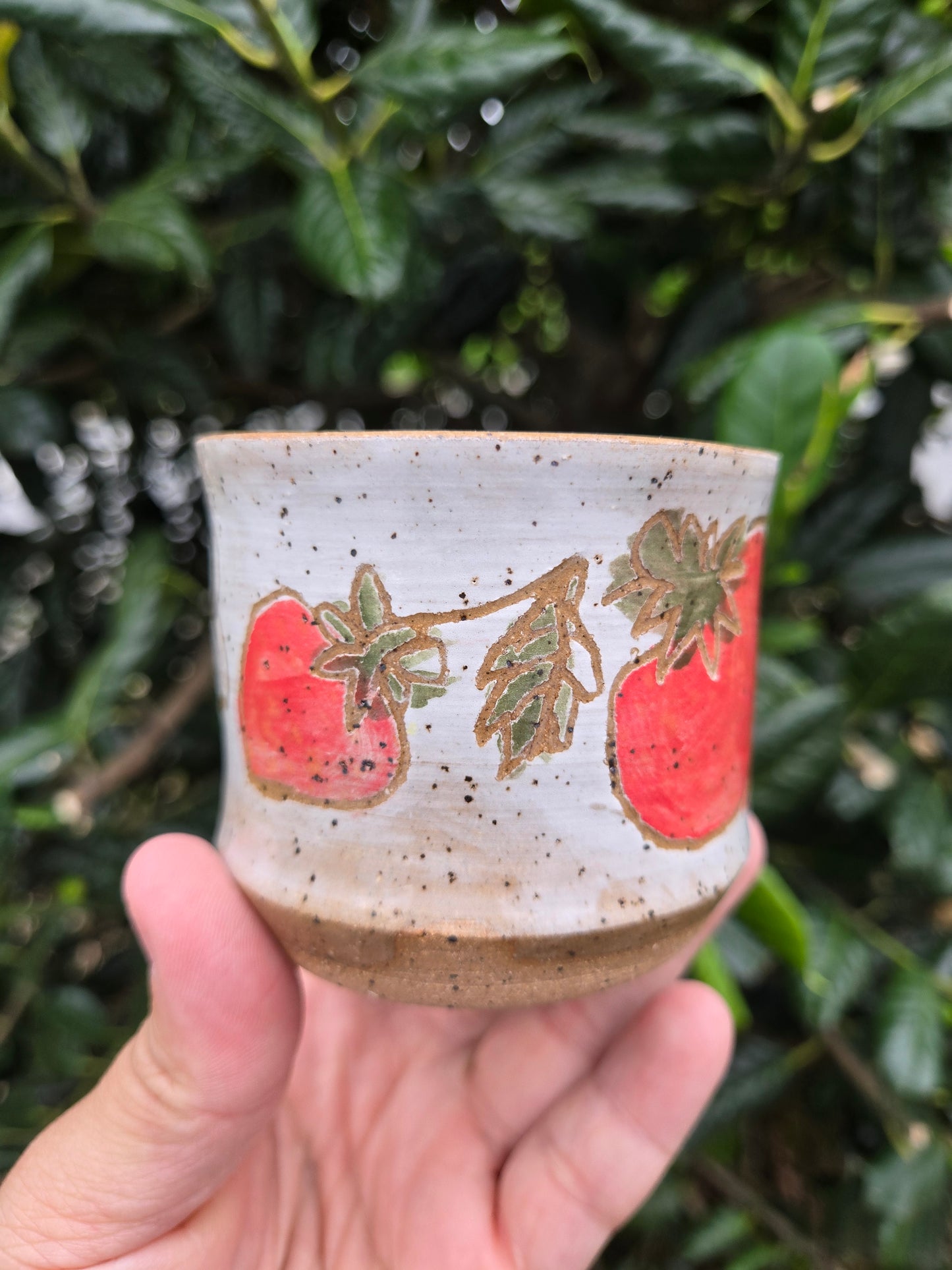Summer Strawberry Stacking Cups  (Set B)