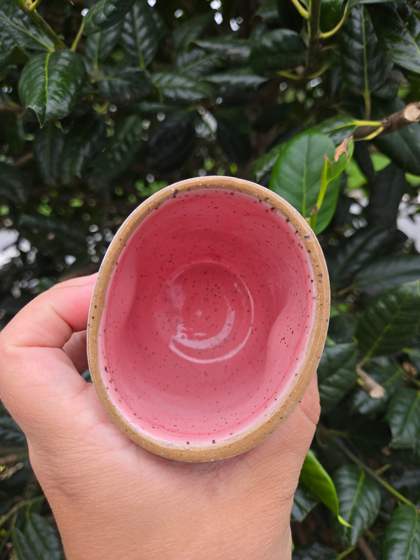 Summer Strawberry Thumb Cup