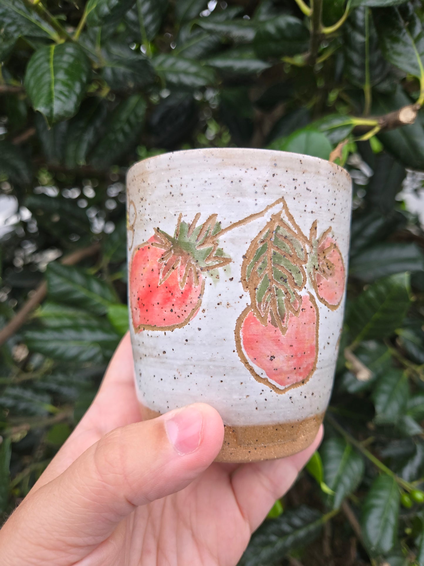 Summer Strawberry Tall Tumbler
