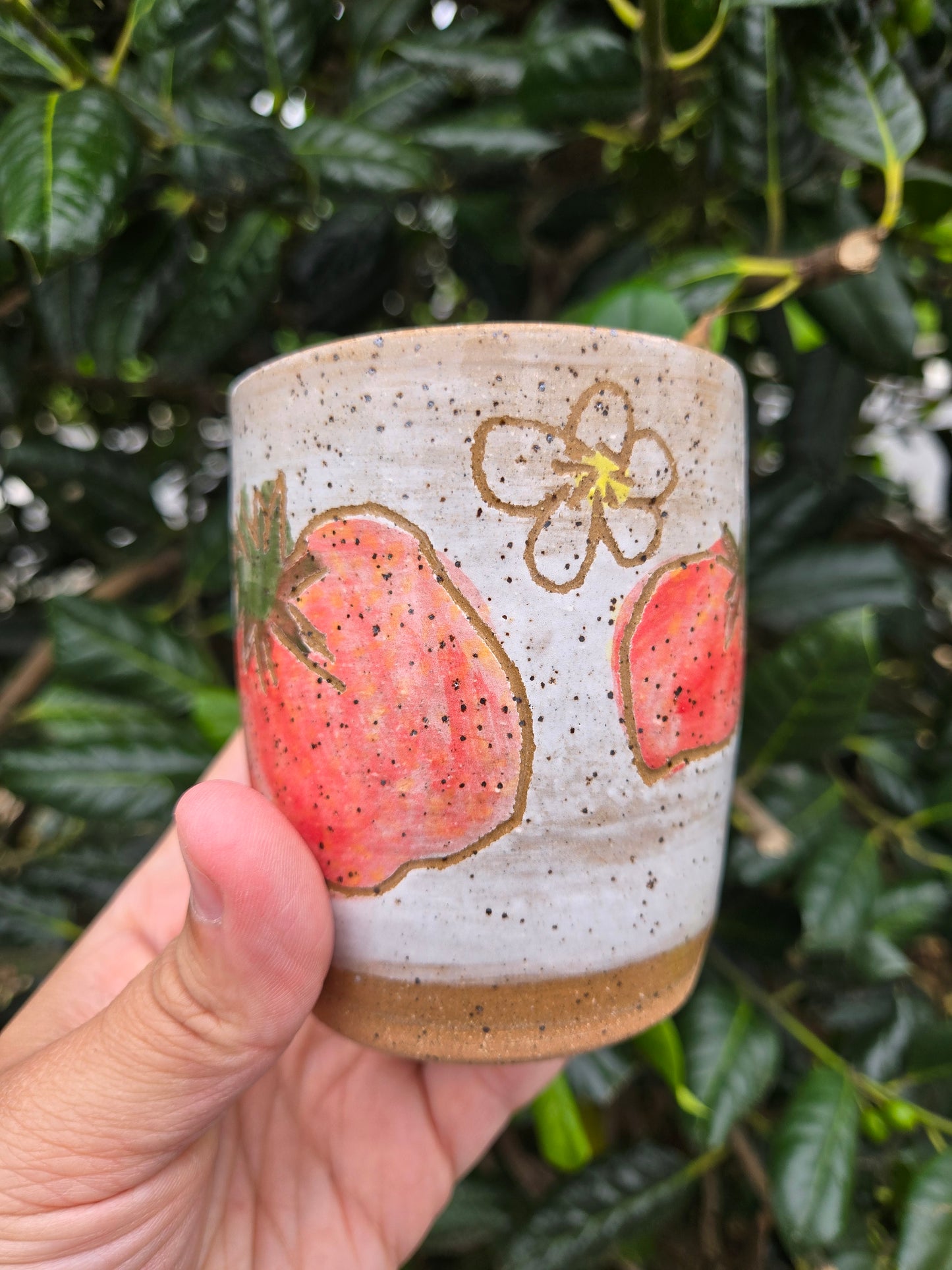 Summer Strawberry Tall Tumbler