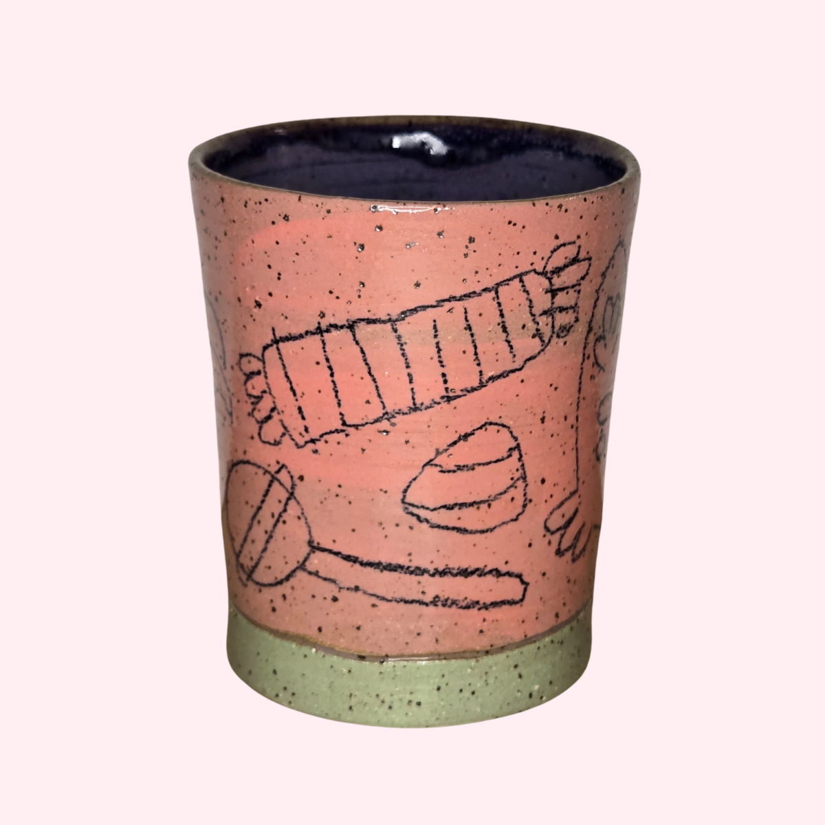 Werewolf & Baphomet Tall Candy Cup