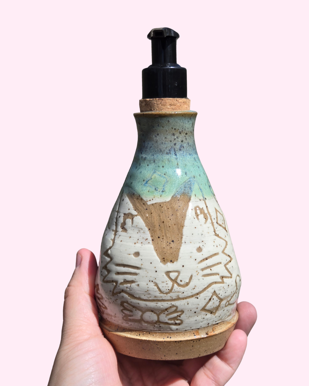 Spring Kitty and Toys Soap Dispenser