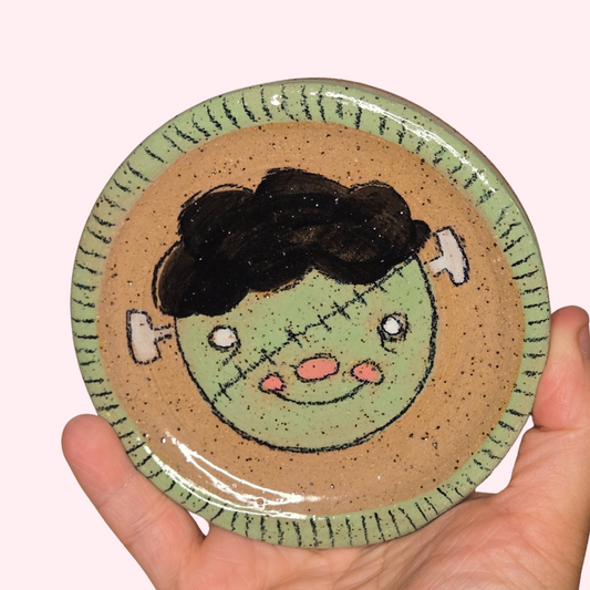 Spooky Cute Frankenstein Spoon Rest