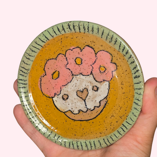 Spooky Cute Skull Spoon Rest