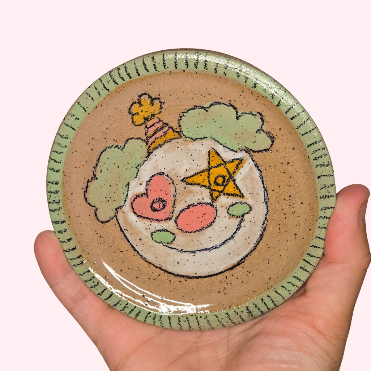 Spooky Cute Clown Spoon Rest