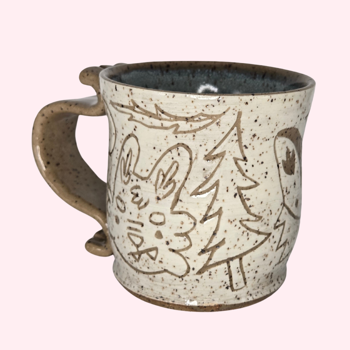 Winter Forest Critter Mug #1