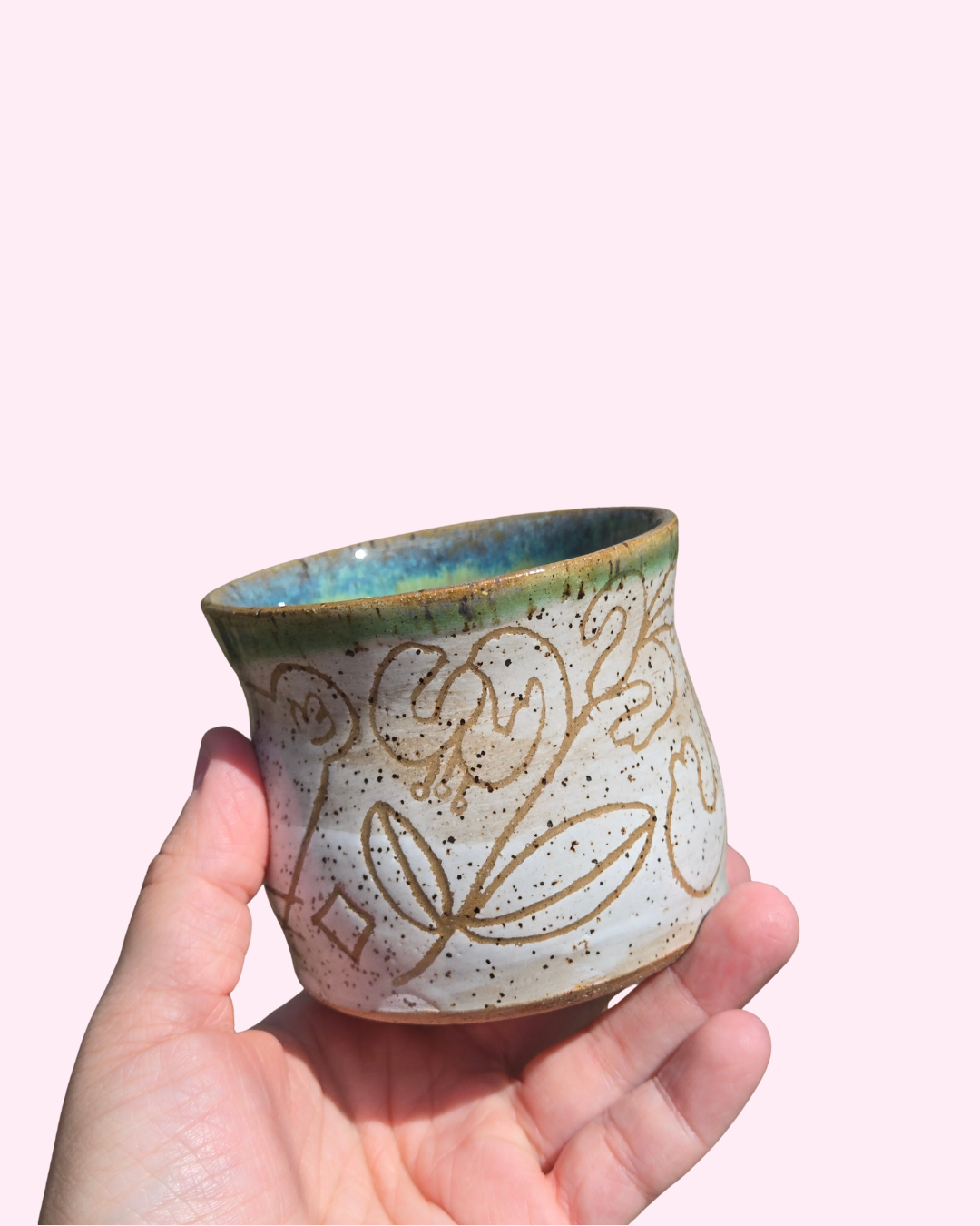 Spring Possum and Honeysuckles Cup