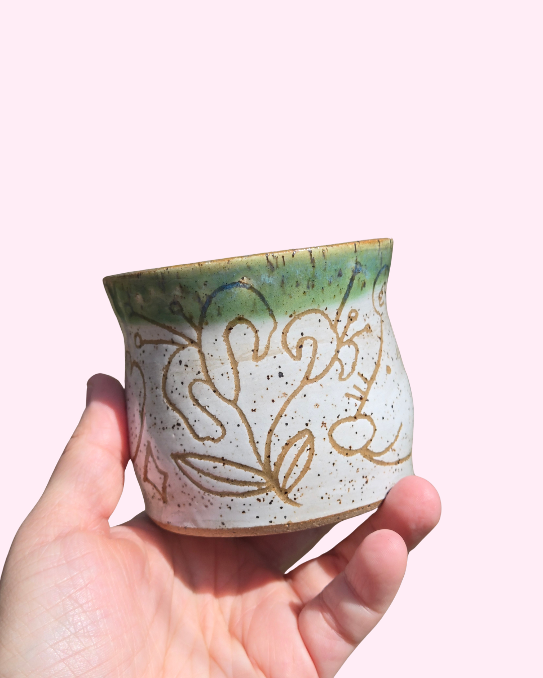 Spring Possum and Honeysuckles Cup