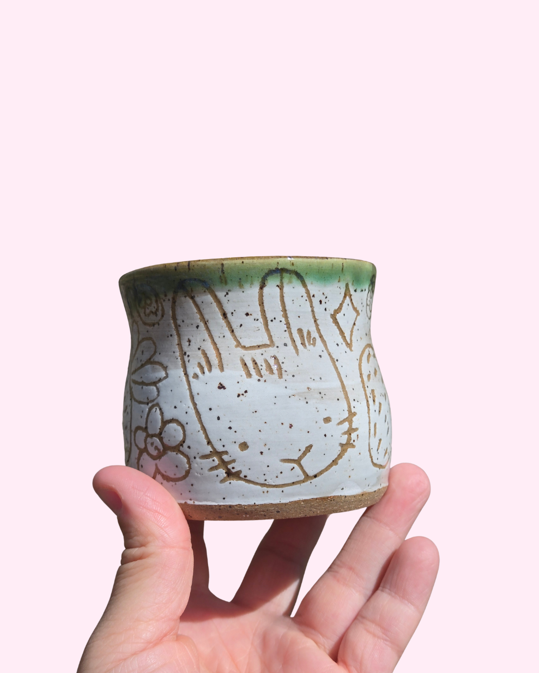 Spring Bunny and Berries Cup