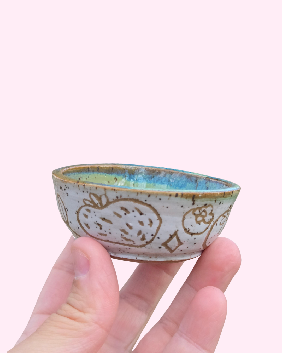 Spring Berries Dipping Cup #1