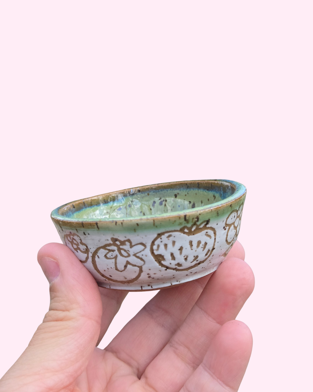 Spring Berries Dipping Cup #1