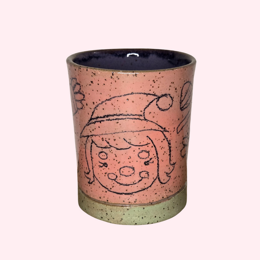 Witch & Clown Tall Candy Cup