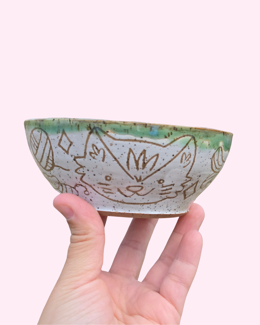 Spring Kitty and Toys Bowl