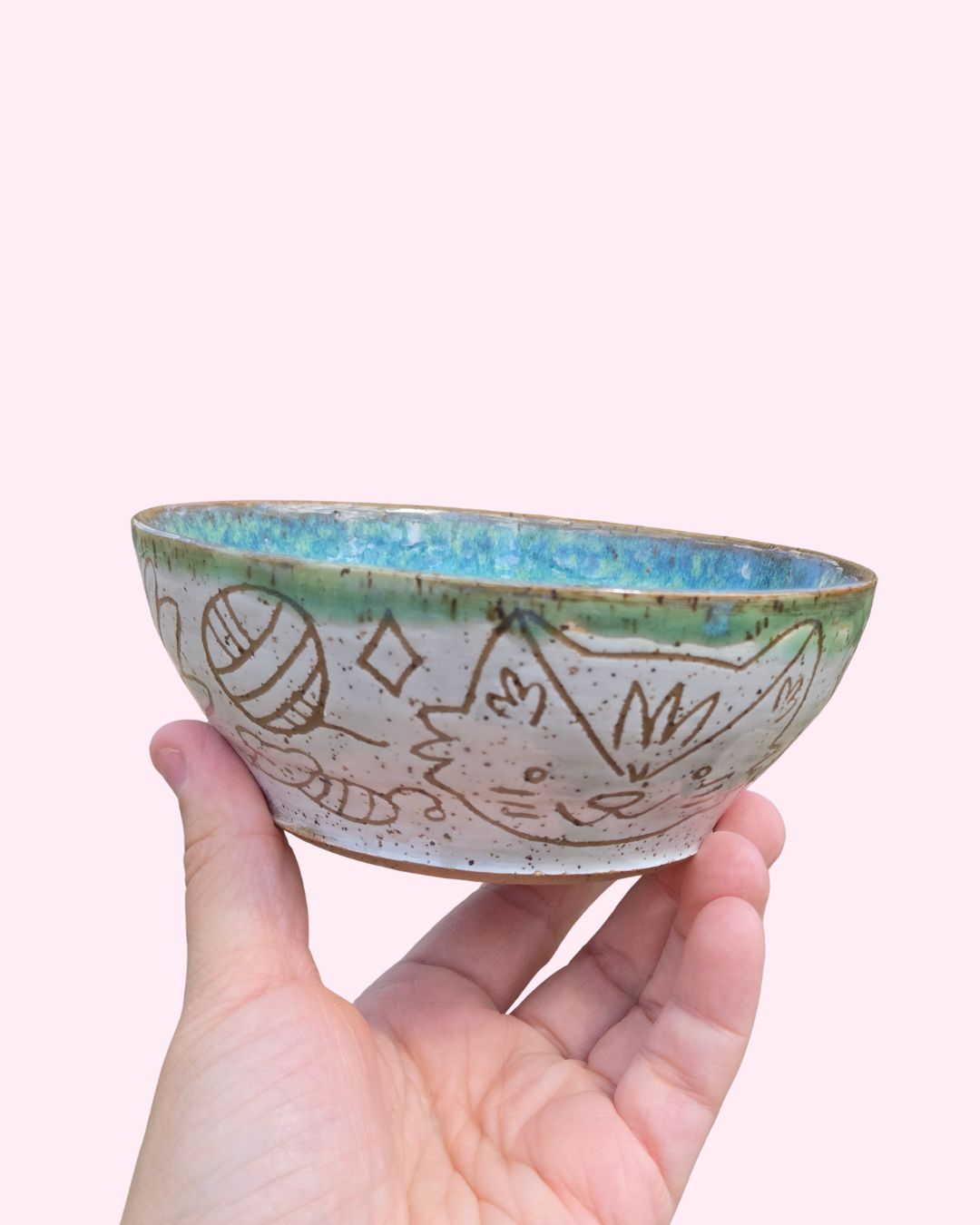 Spring Kitty and Toys Bowl
