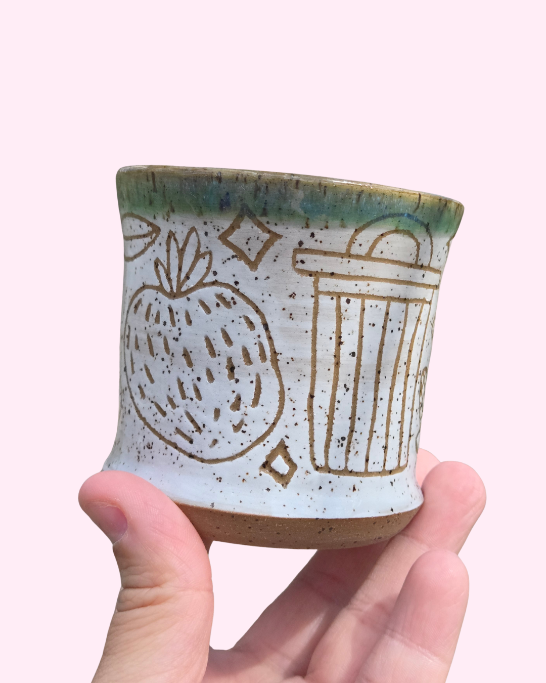 Spring Raccoon and Treats Tumbler