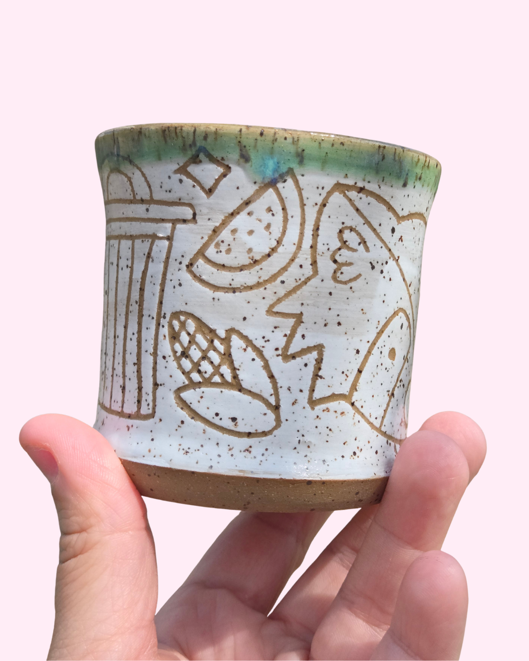 Spring Raccoon and Treats Tumbler