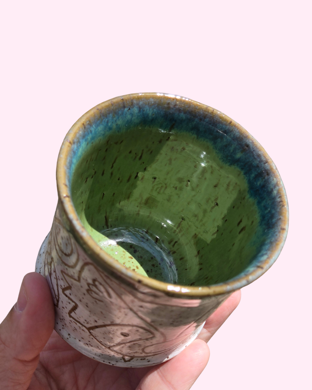 Spring Raccoon and Treats Tumbler