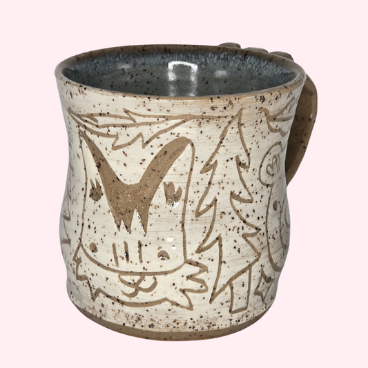 Winter Forest Critter Mug #4