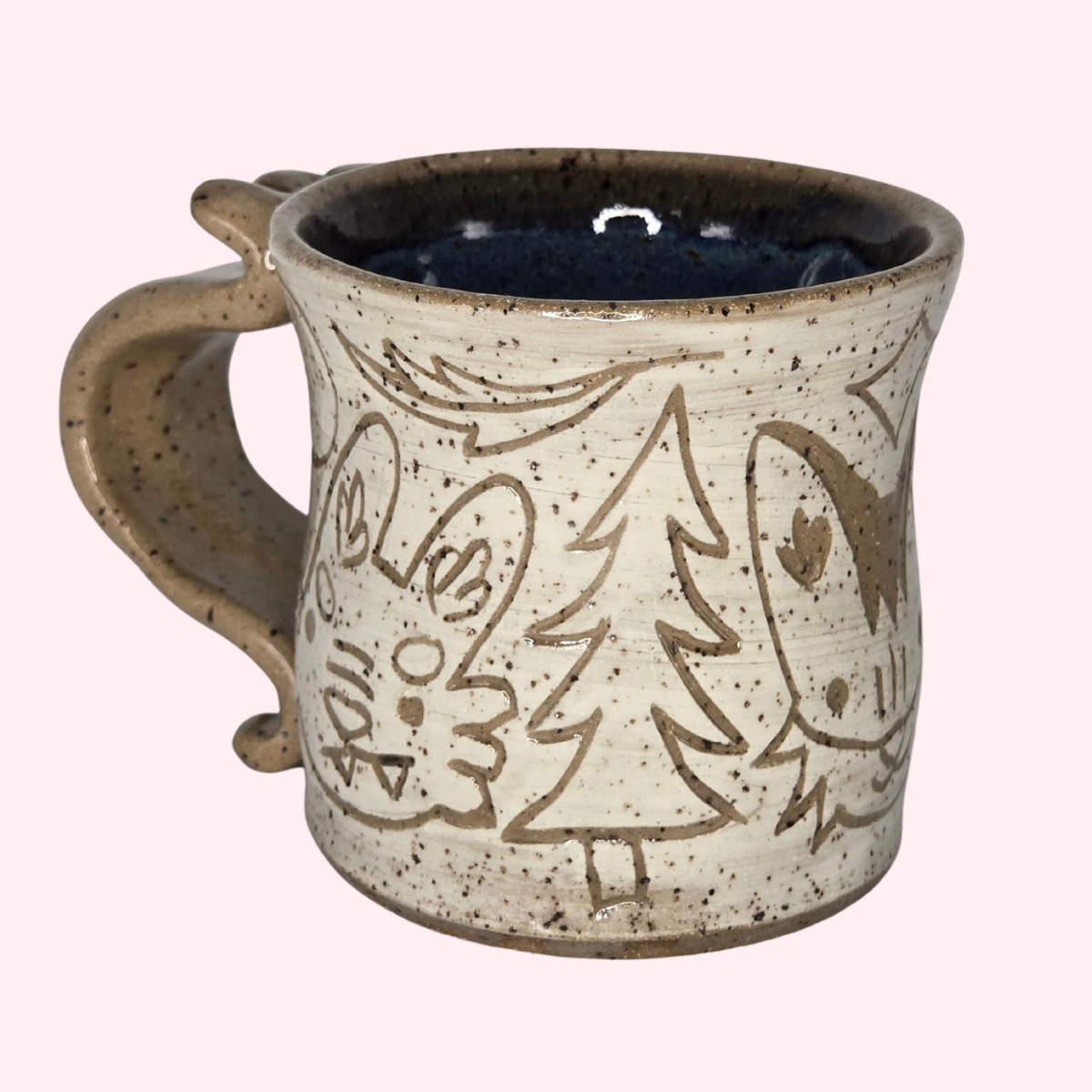 Winter Forest Critter Mug #2