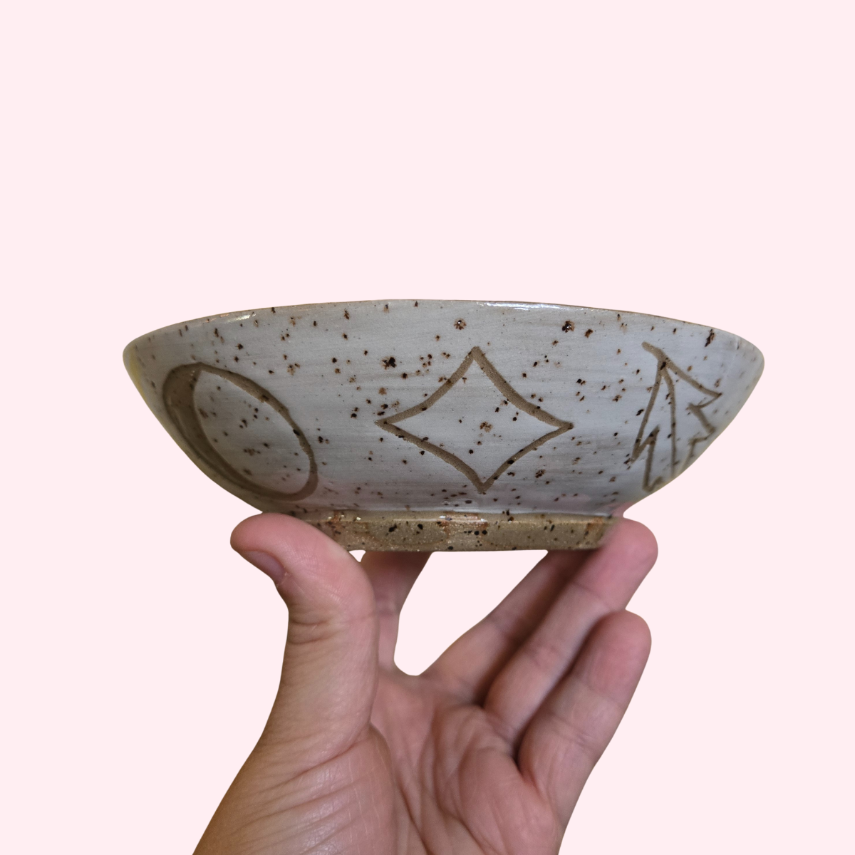 Winter Forest Scene Bowl